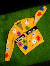 Load image into Gallery viewer, OD Bloomin’ Cardigan (Yellow)