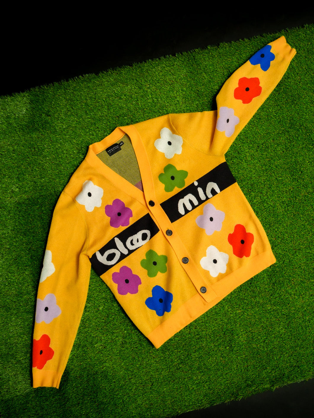 OD Bloomin’ Cardigan (Yellow)