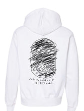 Load image into Gallery viewer, Originally Distinct x Champion Inside-Out Hoodie (White)